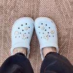 Crocs Tokalı Beyaz