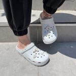 Crocs Tokalı Beyaz