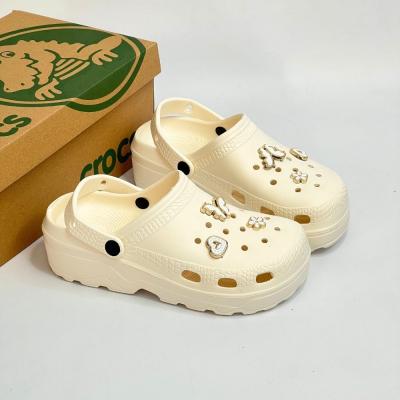 Crocs Tokalı Krem