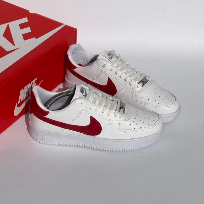 Air Force Kısa Beyaz Kırmızı