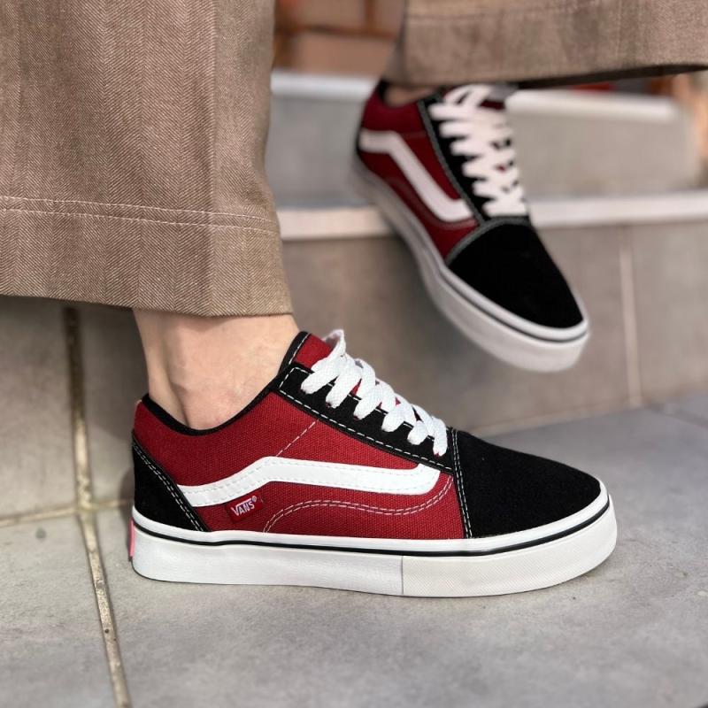 Vans Kırmızı Siyah