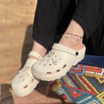 Crocs Tokalı Krem