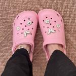 Crocs Tokalı Pembe