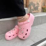 Crocs Tokalı Pembe