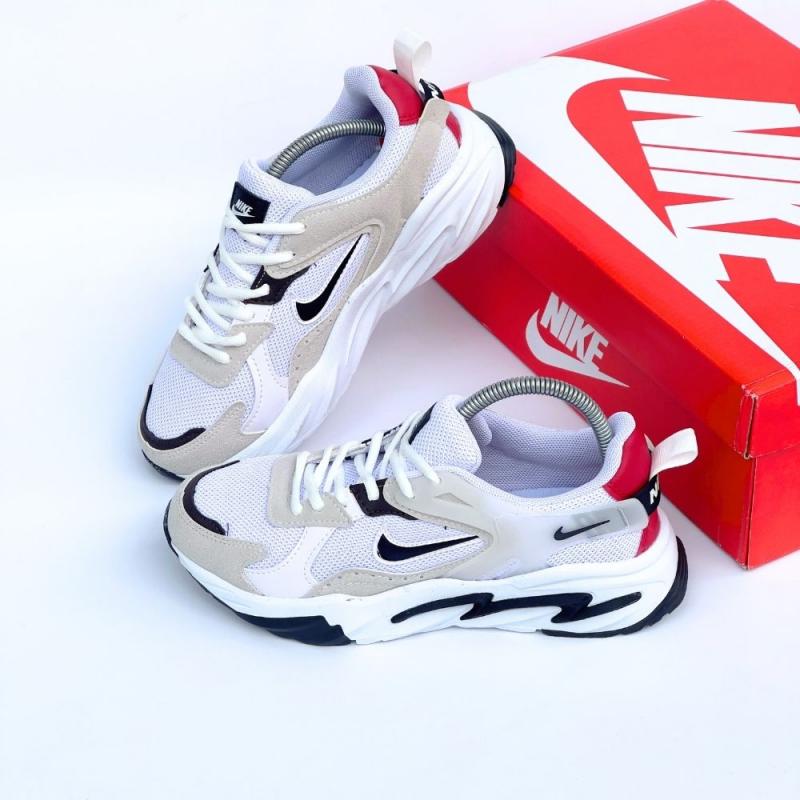 Nike Walking Beyaz Kahve Kırmızı