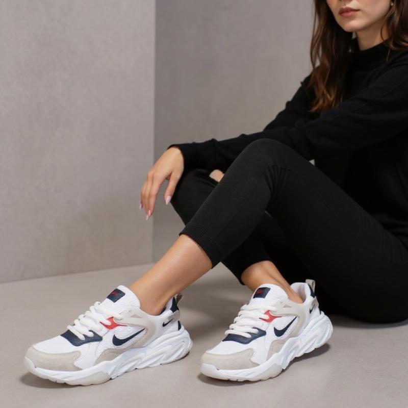 Nike Walking Beyaz Siyah