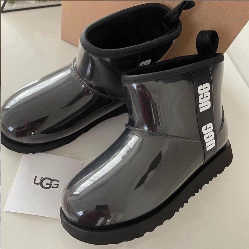 Ugg Şeffaf Siyah (İTHAL MODEL)