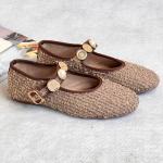 Angel Kadın Aksesuarlı Kumaş Babet-Bej